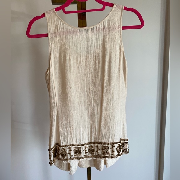 BCBGMAXAZRIA Beaded Top - Picture 2 of 8